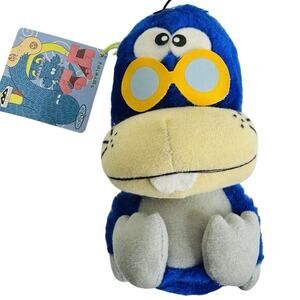Hajime Ningen Gon Mustache Mole 6" Plush Banpresto JAPAN GYATORUZ First‎ Human